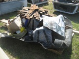 Pallet of PTO Shafts / Blades / Tractor Seats