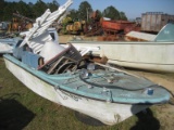 Boat w/ Truck Bumper / Pool Ladder / Muffler etc