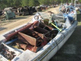 Boat w/ Tools / Misc & Tractor Parts