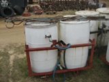 Sprayer / Double Tank and Mount (No PTO Pump)