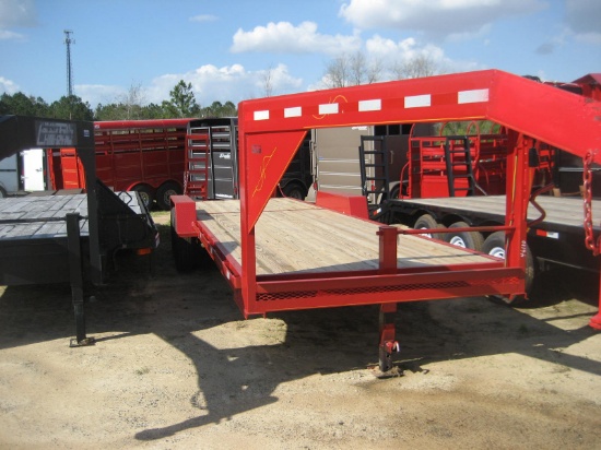 Unused 7'x24' Gooseneck Trailer