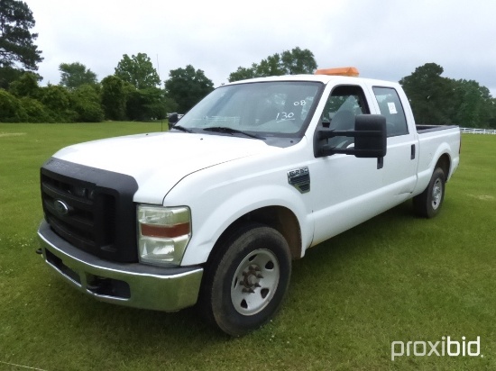 2008 Ford F250XL Super-duty Pickup, s/n 1FTSW20528EE33137: Gas Eng., Auto,