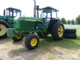 John Deere 4555 Tractor, s/n RW4555P004333: 2wd, C/A, Duals, 3PH, PTO, Draw