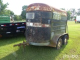 Horse Trailer (No Title - Bill of Sale Only): T/A
