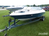 Ravelle 19' Boat w/ Trailer (No Title - Bill of Sale Only): 4.3 Inboard, V