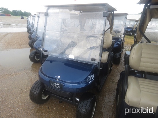 2017 EZGo TXT 48 Elite Lithium Golf Cart, s/n 3291223 (Flood-damaged): 48-v