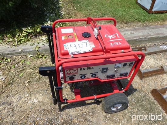 Multiquip GA-6HA 6KW Generator: Gas, Portable