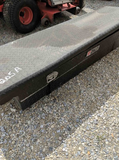 Black Metal Truck Bed Tool Box