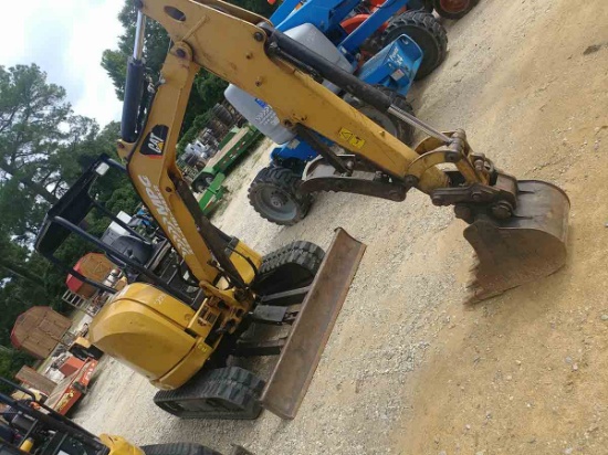 2014 Cat 303.5ECR Mini Excavator, s/n RKY02848: Manual Thumb, Showing 678 h