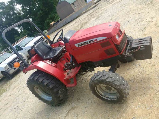 2006 Mahindra 2615 MFWD Tractor, s/n 266050271385: Weights, Showing 354 hrs