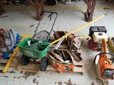 Pallet of Chainsaw Parts & Misc