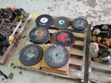 Pallet of Masonry and Steel Blades