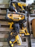 Group of Dewalt Tools