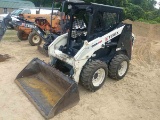 2013 Terex TSR50 Skid Steer, s/n 3WS00471: Canopy, Aux. Hydraulics, GP Bkt.