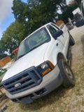 2006 Ford F250 4WD Pickup, s/n 1FTSX2156EA60049: Gas Eng., Engine Problem,