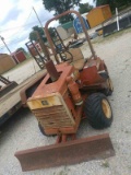 Ditchwitch 2310 Trencher: Rollbar, Front Blade, Needs Repairs, Showing 1306