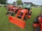Kubota B3350HSDC Tractor, s/n 60879: C/A, Loader w/ Bkt., Belly Mower, Hydr