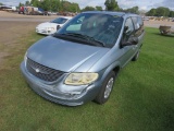 2003 Chrysler Town & Country Mini Van, s/n 2C4GP44363R270835: Odometer Show