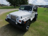 1997 Jeep Wrangler Safari, s/n 1J4FY49S2VP520580: Odometer Shows 140K mi. (