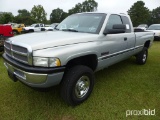 1999 Dodge 2500 4WD Pickup, s/n 1B7KF2361XJ509991: Ext. Cab, Cummins Diesel