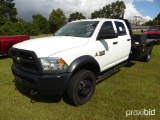 2015 Dodge Ram 4500 Flatbed Truck, s/n 3C7WRKFL6FG539503: Crew Cab, Cummins