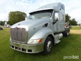 2009 Peterbilt 387 Truck Tractor, s/n 1XP7D49X19D775275: Cummins 15L 500hp