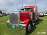 2007 Peterbilt 379 Truck Tractor, s/n 1XP5DB9XX7N689403: Cat C15 550 Eng.,