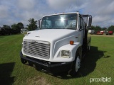 2002 Freightliner FL70 Flatbed Truck, s/n 1FVABTAK32HJ87369: 6-sp., Odomete