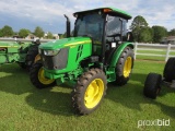 John Deere 5055E MFWD Tractor, s/n 1PY5055ELEY145005: Encl. Cab, Meter Show