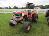 Kubota M4800 Tractor, s/n 12191: 2wd, Canopy, Meter Shows 2358 hrs