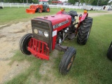 Massey Ferguson 240 Tractor, s/n 559672: Meter Shows 2350 hrs