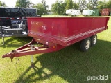 U-Dump Dump Trailer, s/n 43ZDG22BCP0001918 (No Title - Bill of Sale Only):