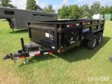 2018 Load Trail 83x14 Dump Trailer, s/n 4ZEDT1425J1145780: 2 7000 lb. Elec.
