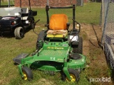 John Deere 727A Zero-turn Mower, s/n TC727AX031140: Meter Shows 336 hrs