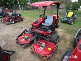 2008 Toro GroundsMaster 3500 Mower, s/n 280000713: 3-cyl. Diesel, Meter Sho