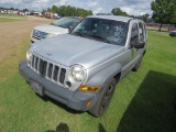 2007 Jeep Liberty SUV, s/n 1J4GK48K87W508322: 4-door, 6-sp., Odometer Shows