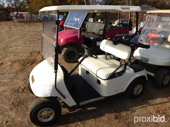 EZGo Electric Golf Cart, s/n 998395A3197 (No Title): 36-volt, Windshield, w