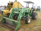 John Deere 5310 Tractor, s/n LV5310S430004: Front Loader
