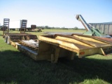 35' Homemade Trailer w/ Ramps (No Title - Bill of Sale Only)