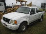 2002 Ford Ranger Pickup, s/n 1FTYR44U22TA51563