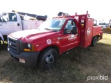2007 Ford F350 Service Truck s/n 1FDWF36Y37EA61634: Diesel Has Eng. Noise