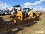 2005 Case 850K LGP Series 2 Dozer s/n CAL005070: 4-post Canopy 6-way Blade