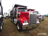 2007 Kenworth W900 Tri-axle Dump Truck s/n 1XKWDB0X17J208288