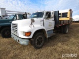 1997 Ford F Series Flatbed Truck s/n 1FDNF7084VVA39943