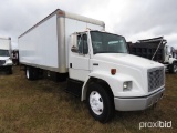 2003 Freightliner FL70 Van-body Truck s/n 1FVABSAK63HM01489: Cat Eng. Auto