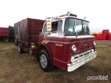 1986 Ford C8000 Water Truck s/n 1FDXD80U5GVA31838