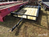 JTW12 6.4x12 Trailer s/n 4UMJT1217JM000225: Side Gate Tailgate Wood Floor 3