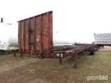 38' Flatbed Trailer (No Title - Bill of Sale Only)