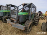 John Deere 6330 MFWD Tractor s/n 659520L: Forestry Cab 3969 hrs
