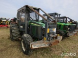 John Deere 6415 MFWD Tractor s/n L06415A492778: Forestry Cab